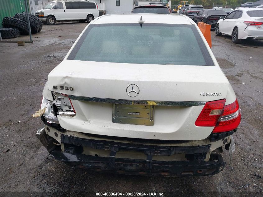 2011 Mercedes-Benz E 350 4Matic VIN: WDDHF8HB9BA387771 Lot: 40396494