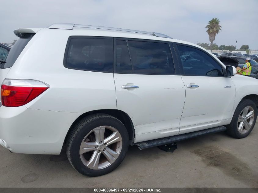 2008 Toyota Highlander Limited VIN: JTEDS42A982041084 Lot: 40396497