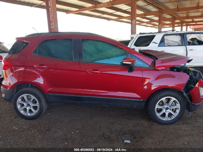 2019 Ford Ecosport Se VIN: MAJ3S2GE3KC279746 Lot: 40396552