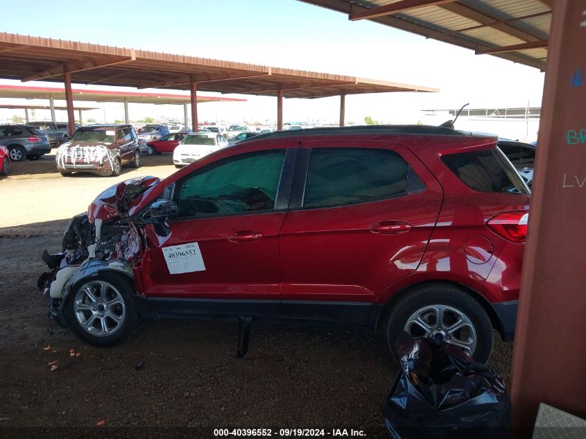 2019 Ford Ecosport Se VIN: MAJ3S2GE3KC279746 Lot: 40396552