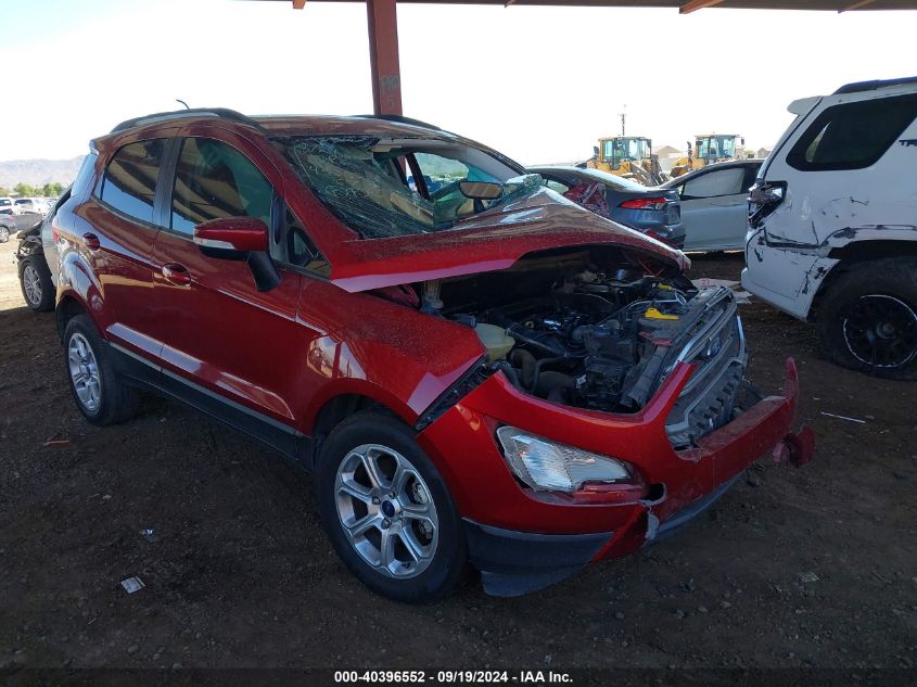 2019 Ford Ecosport Se VIN: MAJ3S2GE3KC279746 Lot: 40396552