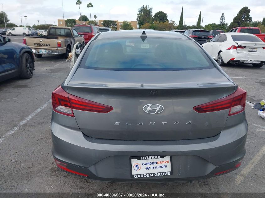 2019 Hyundai Elantra Sel VIN: 5NPD84LF2KH424206 Lot: 40396557