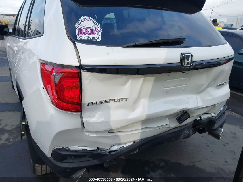 5FNYF8H56RB003757 2024 Honda Passport Awd Ex-L