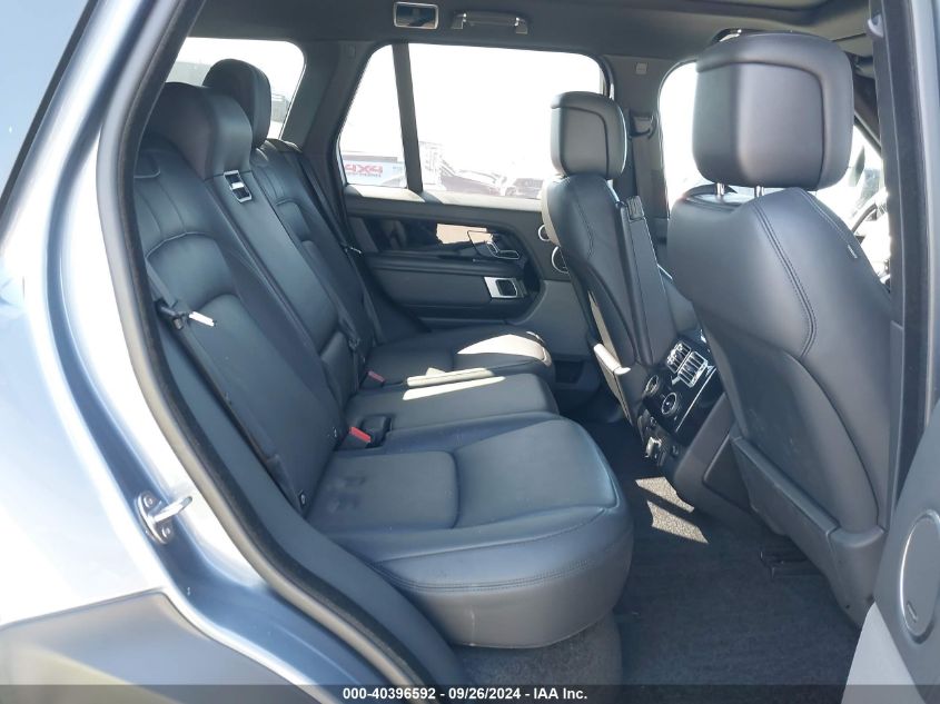 VIN SALGS2SV7KA558043 2019 LAND ROVER RANGE ROVER 3.0L V6 SUPERCHARGED HSE