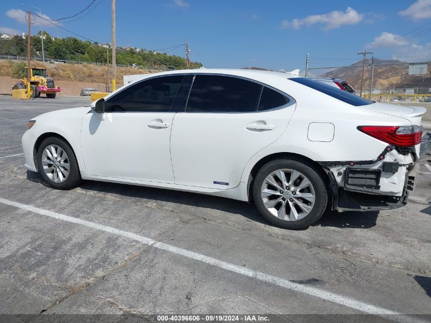 2014 Lexus Es 300H VIN: JTHBW1GG1E2058824 Lot: 40396606