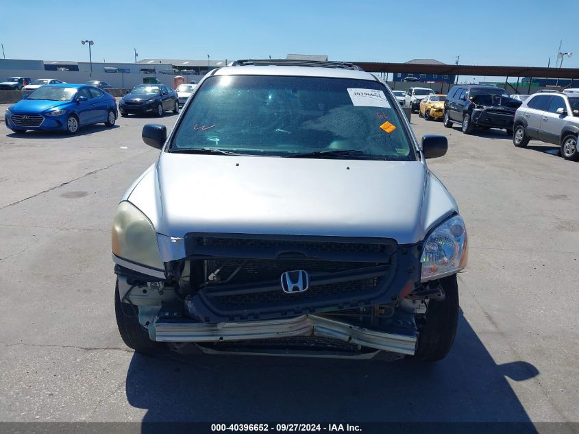 2003 Honda Pilot Lx VIN: 2HKYF18163H543784 Lot: 40396652