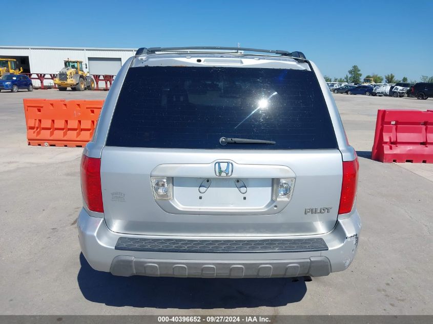 2003 Honda Pilot Lx VIN: 2HKYF18163H543784 Lot: 40396652