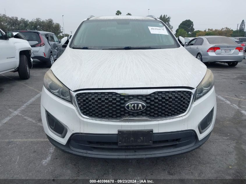 2016 KIA SORENTO 3.3L LX - 5XYPG4A51GG107848