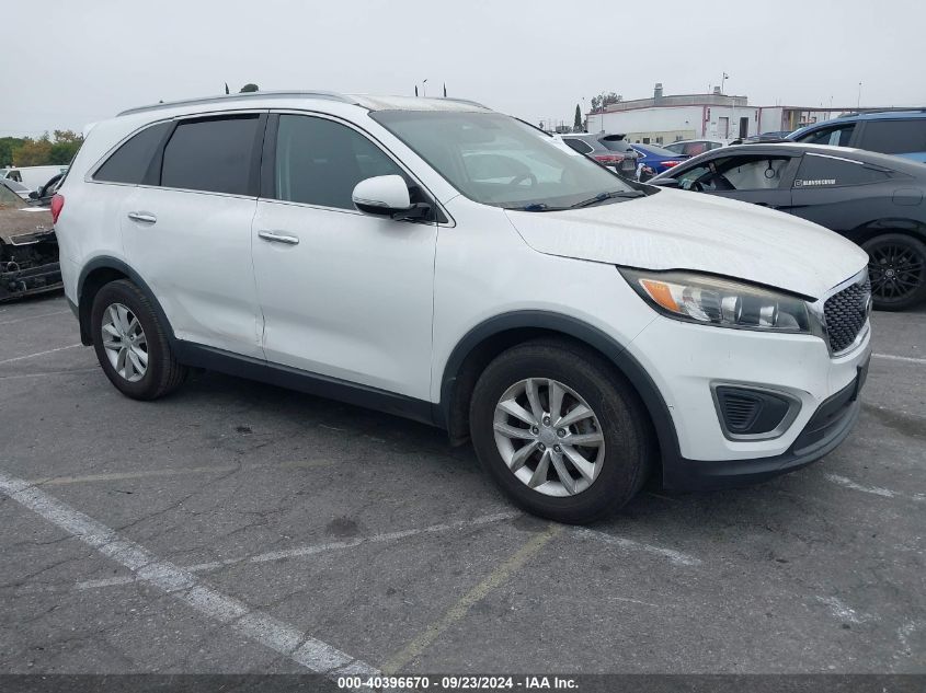 2016 KIA SORENTO 3.3L LX - 5XYPG4A51GG107848