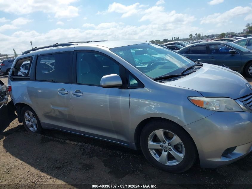 2017 Toyota Sienna Le 8 Passenger VIN: 5TDKZ3DC3HS817637 Lot: 40396737