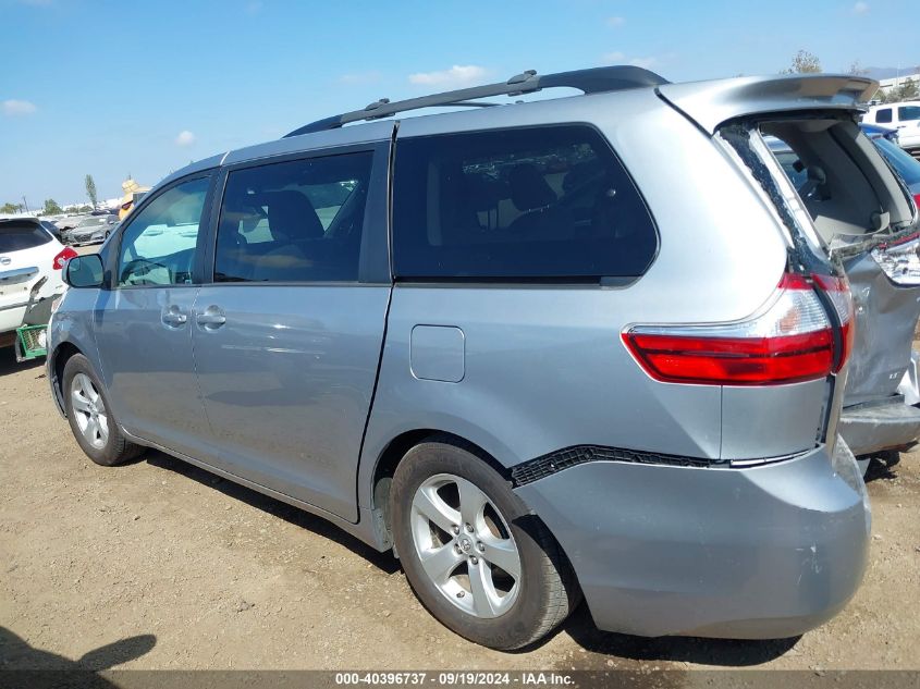 2017 Toyota Sienna Le 8 Passenger VIN: 5TDKZ3DC3HS817637 Lot: 40396737