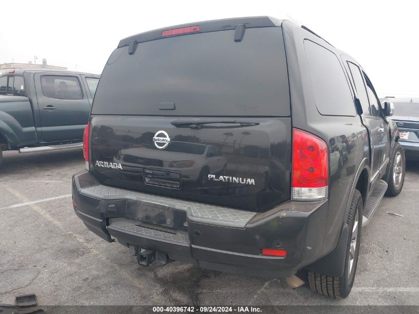 2011 Nissan Armada Sv/Sl/Platinum VIN: 5N1AA0ND2BN617513 Lot: 40396742