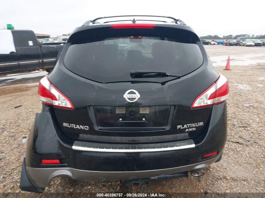 2014 Nissan Murano Le/S/Sl/Sv VIN: JN8AZ1MW4EW513551 Lot: 40396757