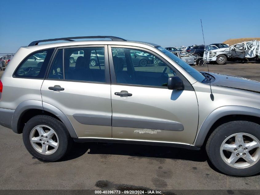 2003 Toyota Rav4 VIN: JTEHH20V036085826 Lot: 40396773