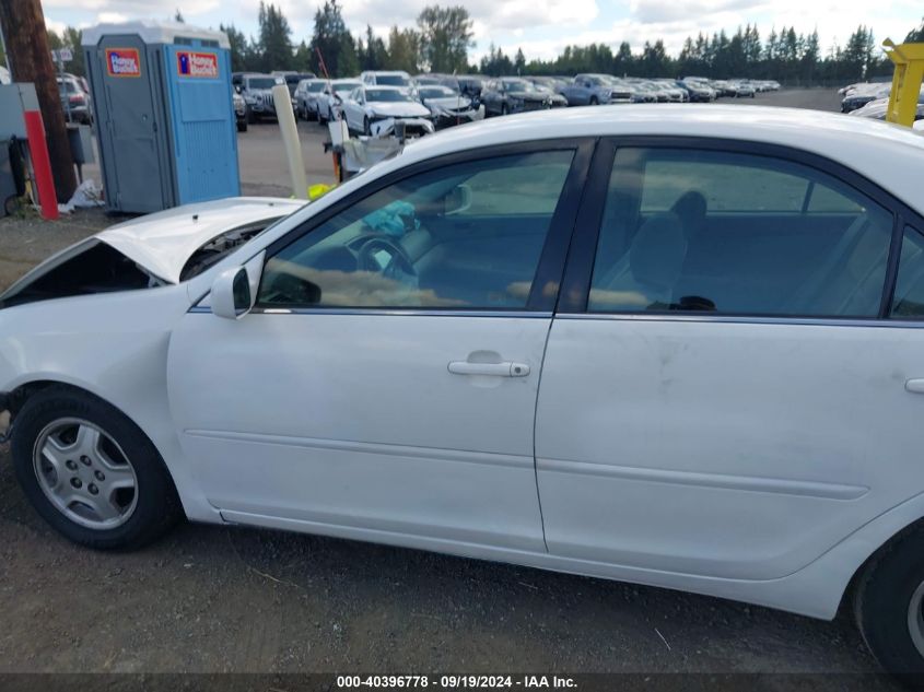 2003 Toyota Camry Le V6 VIN: 4T1BF32K23U041004 Lot: 40396778