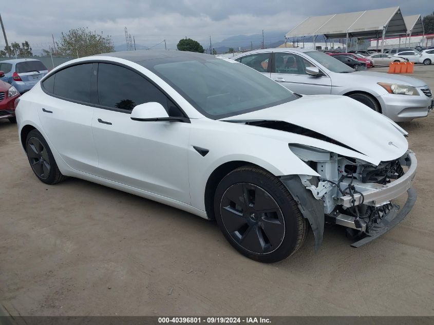 VIN 5YJ3E1EA2PF616607 2023 Tesla Model 3, Rear-Whee... no.1