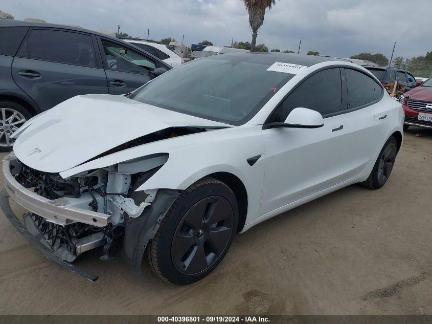 VIN 5YJ3E1EA2PF616607 2023 Tesla Model 3, Rear-Whee... no.2