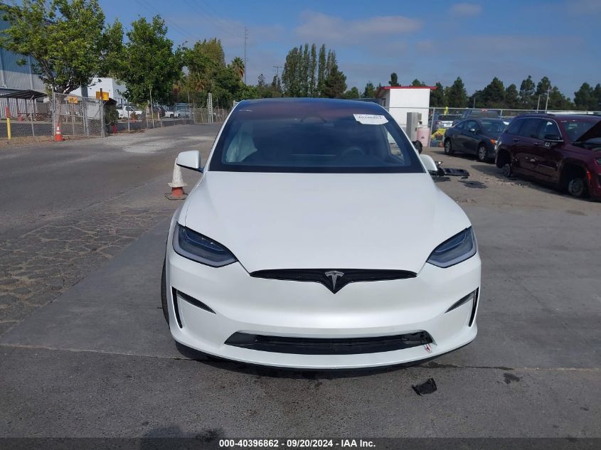 2023 Tesla Model X Dual Motor All-Wheel Drive/Standard Range VIN: 7SAXCAE53PF375847 Lot: 40396862