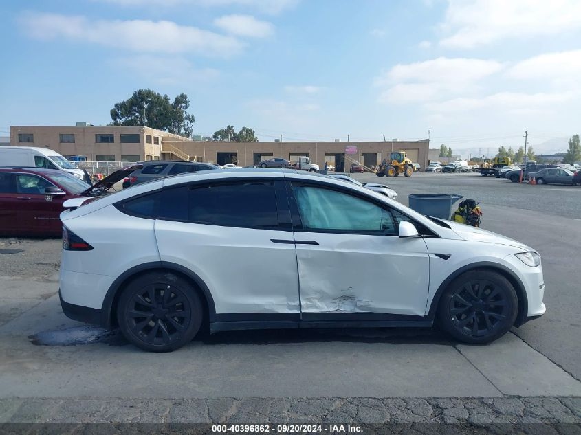 2023 Tesla Model X Dual Motor All-Wheel Drive/Standard Range VIN: 7SAXCAE53PF375847 Lot: 40396862