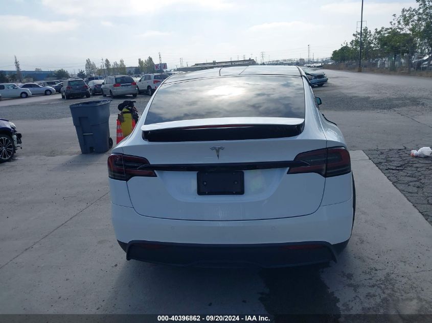 2023 Tesla Model X Dual Motor All-Wheel Drive/Standard Range VIN: 7SAXCAE53PF375847 Lot: 40396862