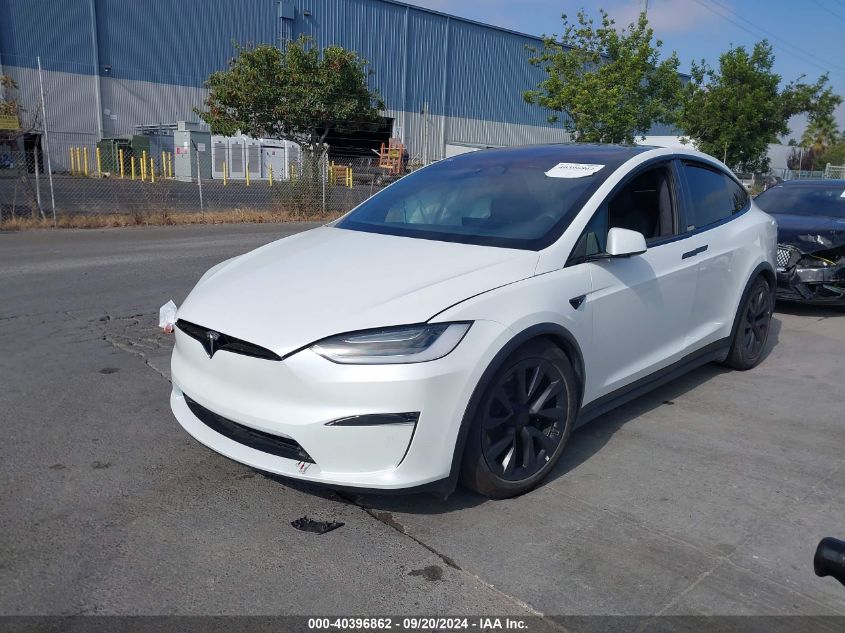 7SAXCAE53PF375847 2023 TESLA MODEL X - Image 2