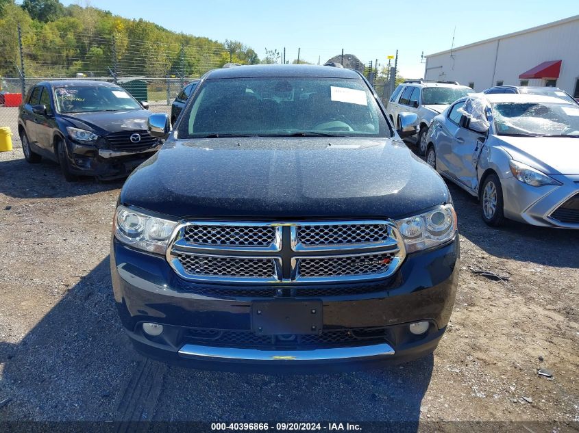 2013 Dodge Durango Citadel VIN: 1C4RDJEG0DC617961 Lot: 40396866