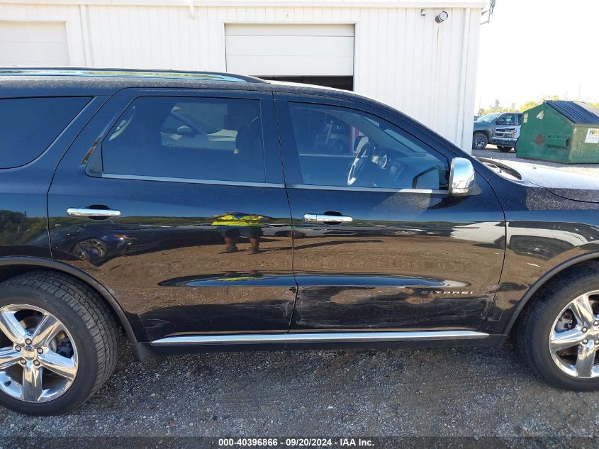 2013 Dodge Durango Citadel VIN: 1C4RDJEG0DC617961 Lot: 40396866