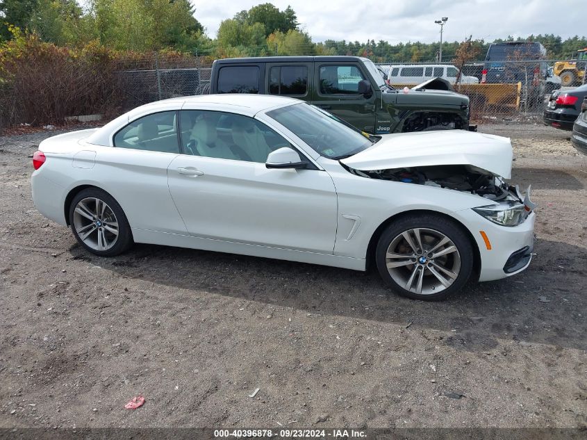 2019 BMW 430I xDrive VIN: WBA4Z3C55KEF31670 Lot: 40396878