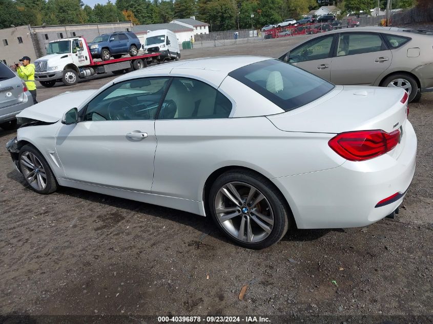 2019 BMW 430I xDrive VIN: WBA4Z3C55KEF31670 Lot: 40396878