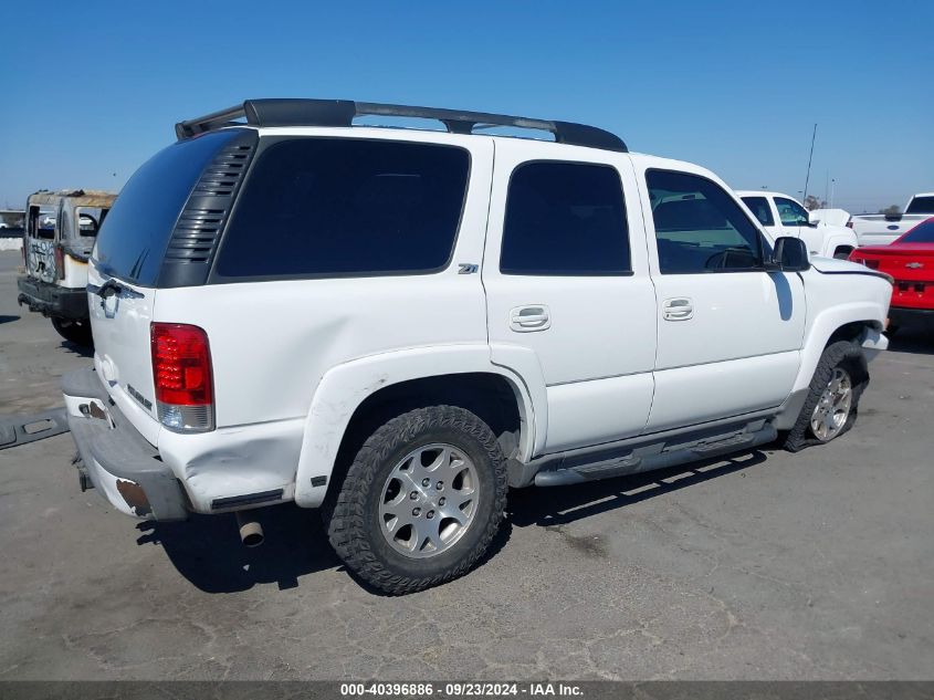 2002 Chevrolet Tahoe Z71 VIN: 1GNEK13T52R200051 Lot: 40396886