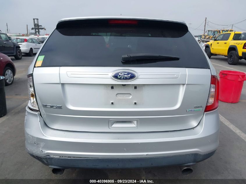 2013 Ford Edge Sel VIN: 2FMDK3J93DBE34312 Lot: 40396905