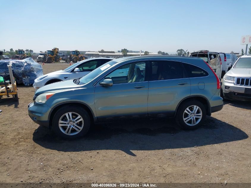 2010 Honda Cr-V Ex-L VIN: 5J6RE3H79AL047727 Lot: 40396926