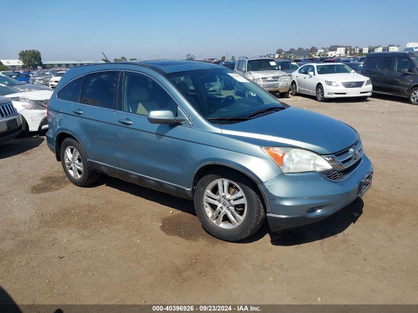 2010 Honda Cr-V Ex-L VIN: 5J6RE3H79AL047727 Lot: 40396926