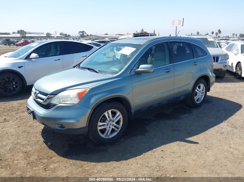 2010 Honda Cr-V Ex-L VIN: 5J6RE3H79AL047727 Lot: 40396926