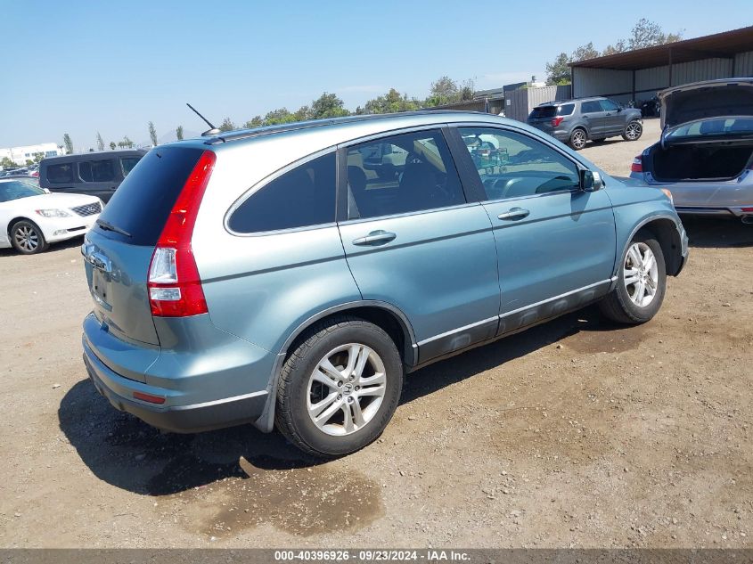 2010 Honda Cr-V Ex-L VIN: 5J6RE3H79AL047727 Lot: 40396926