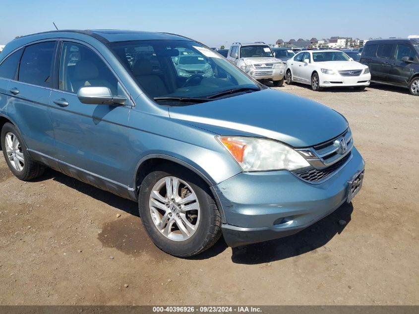 2010 Honda Cr-V Ex-L VIN: 5J6RE3H79AL047727 Lot: 40396926