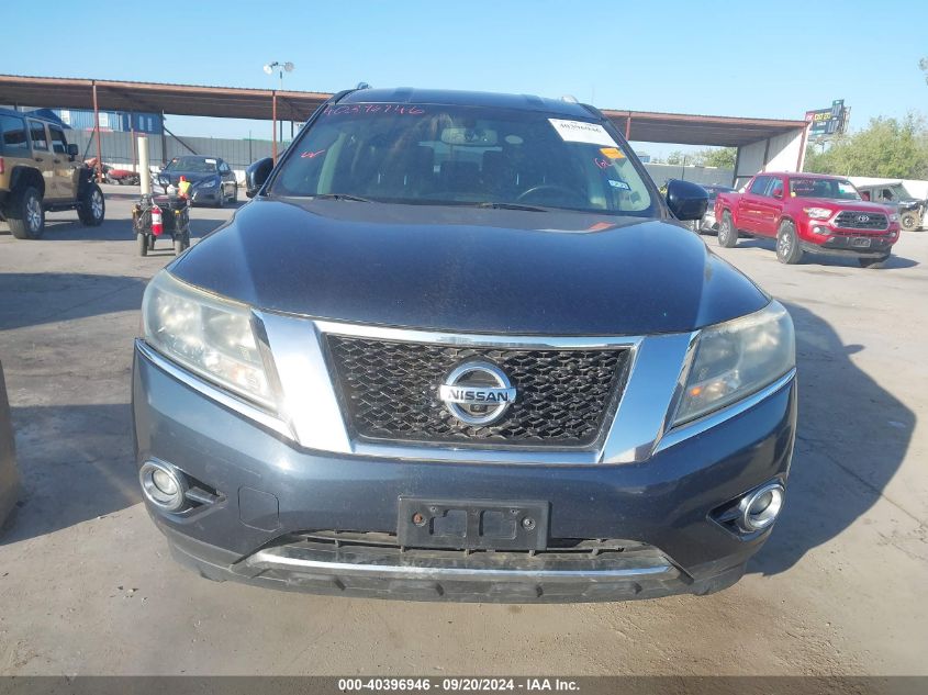 2014 Nissan Pathfinder Platinum VIN: 5N1AR2MN3EC604073 Lot: 40396946