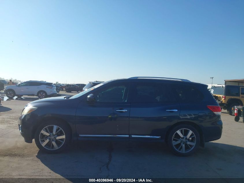 2014 Nissan Pathfinder Platinum VIN: 5N1AR2MN3EC604073 Lot: 40396946