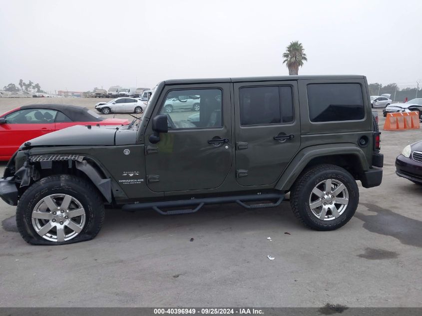 2016 Jeep Wrangler Unlimited Sahara VIN: 1C4HJWEG4GL166295 Lot: 40396949