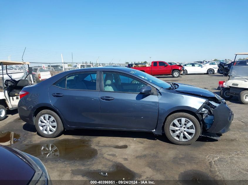 2015 Toyota Corolla Le VIN: 2T1BURHE9FC418413 Lot: 40396951