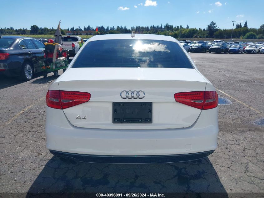 2015 Audi A4 2.0T Premium VIN: WAUAFAFL3FN023341 Lot: 40396991