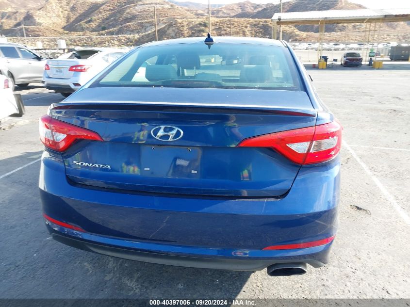 5NPE24AF9FH180956 2015 Hyundai Sonata Se