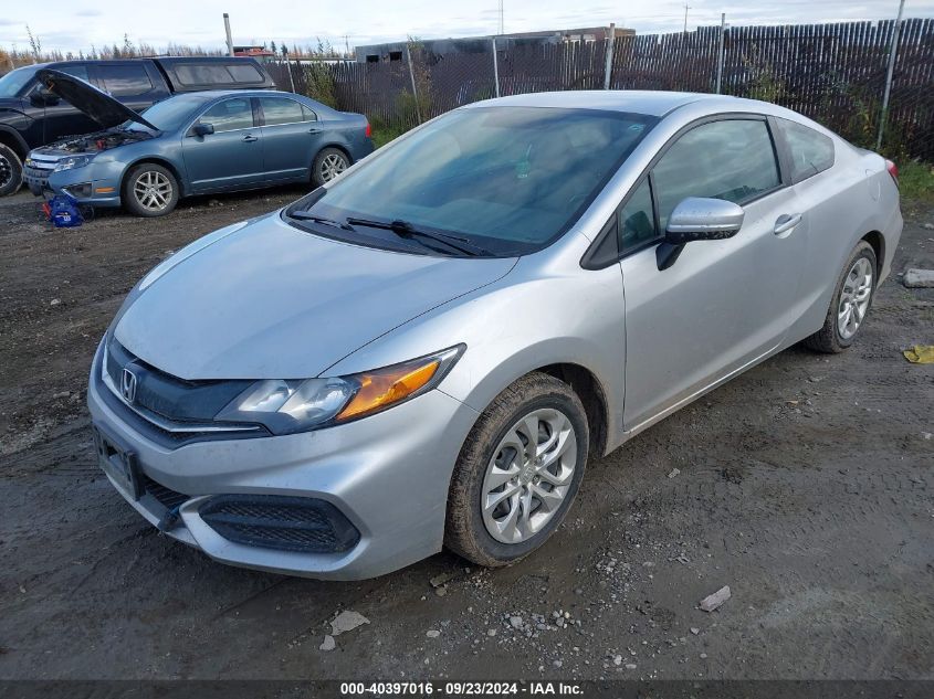 VIN 2HGFG3B54FH529957 2015 Honda Civic, LX no.2