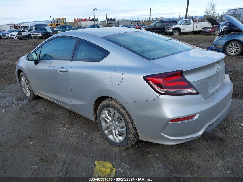 VIN 2HGFG3B54FH529957 2015 Honda Civic, LX no.3