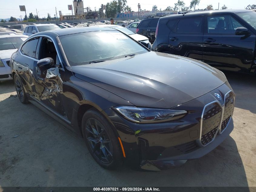 VIN WBY43AW09RFS93217 2024 BMW I4, Edrive35 no.1