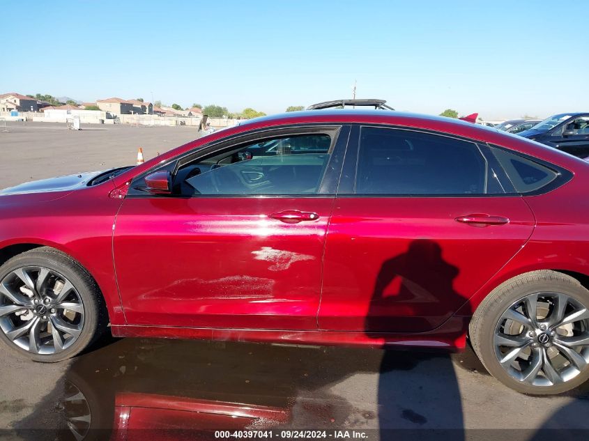 2016 Chrysler 200 S VIN: 1C3CCCBG7GN104759 Lot: 40397041