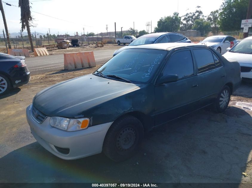 2001 Toyota Corolla Le VIN: 1NXBR12E01Z534019 Lot: 40397057