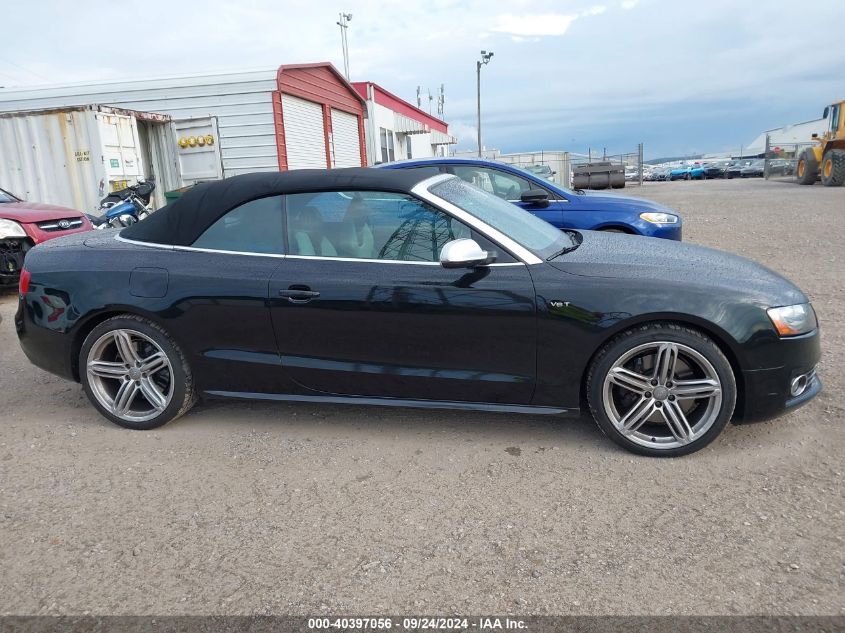 2012 Audi S5 3.0 Premium Plus VIN: WAUCGAFH1CN001982 Lot: 40397056