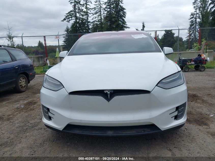 2020 Tesla Model X Performance Dual Motor All-Wheel Drive VIN: 5YJXCBE40LF304156 Lot: 40397101