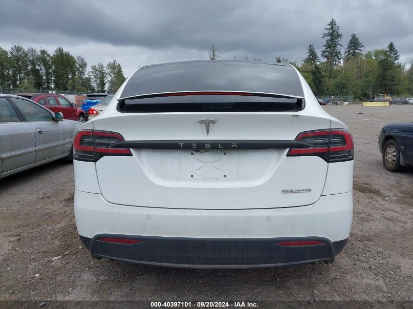 2020 Tesla Model X Performance Dual Motor All-Wheel Drive VIN: 5YJXCBE40LF304156 Lot: 40397101